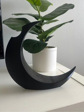 Crescent Moon Vase